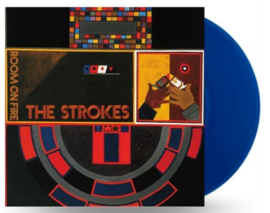 The Strokes Room On Fire LP - Blue Vinyl-