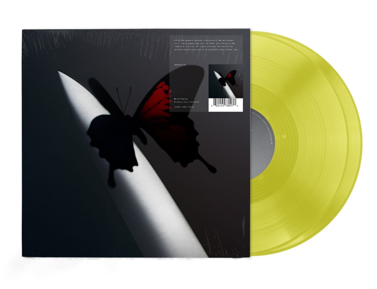 Post Malone Twelve Carat Toothache 2LP - Yellow Vinyl-