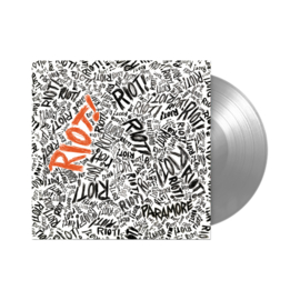 Paramore Riot LP - Silver Vinyl-