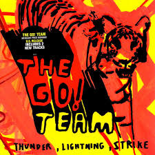 Go! Team Thunder Lightning LP - Silver Vinyl-