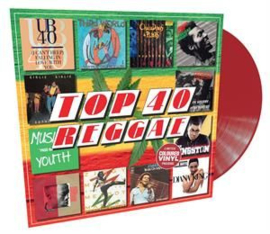 Top 40 Reggae LP - Red Vinyl-