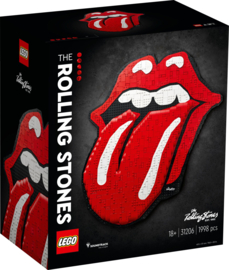 Rolling Stones Lego Art