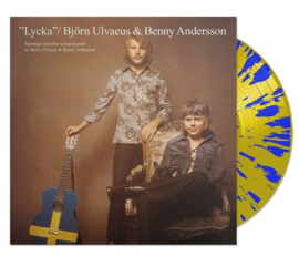 Björn Ulvaeus & Benny Andersson Lycka LP - Yellow Vinyl -