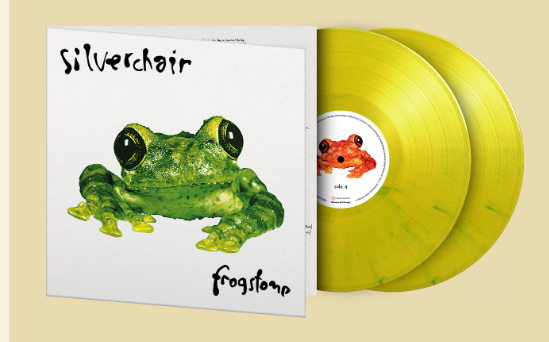 Silverchair Frogstomp 2LP - Yellow & Green Marbled Vinyl-