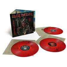 Iron Maiden Senjutsu 3LP - Red Black Vinyl-
