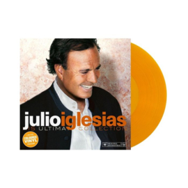 JuIio Iglesias His Ultimate Collection LP - Orange Vinyl-