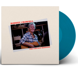 Rodney Crowell Chicago Sessions LP - Demin Blue Vinyl-