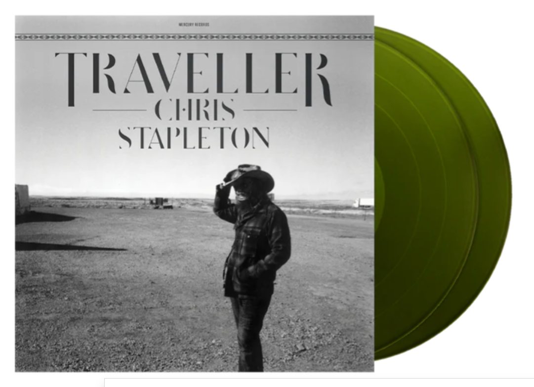 Chris Stapleton Traveller 2LP - Green Vinyl-