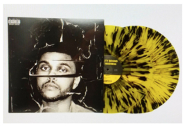 The Weeknd Beauty Behind the Madness 180g 2LP -Yellow with Black Splatter Vinyl-