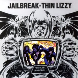 Thin Lizzy Jailbreak LP - Silver Vinyl-