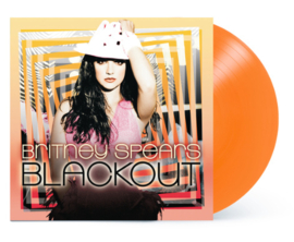 Britney Spears Blackout LP - Orange Vinyl-