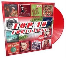 Top 40 Christmas LP - Red Vinyl-
