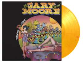 Gary Moore Band Griding Stone LP - Yellow Vinyl-