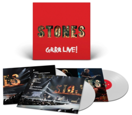 The Rolling Stones Grrr Live! 3LP - White Vinyl-