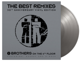 2 Brothers On The Fourth Floor Best Remixes 2LP - Silver Vinyl-