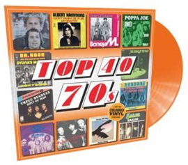Top 40 70's LP - Orange Vinyl-