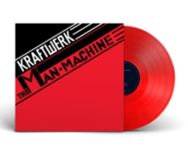 Kraftwerk Man Machine LP - Red Vinyl-