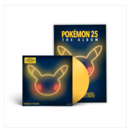 Pokemon 25 The Album LP - Yellow Vinyl-