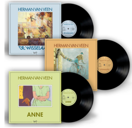 Herman van Veen Drieluik 3LP - Anne, De Wisselaars, Signalen -