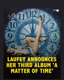 Laufey A  Matter Of Time LP - Pink Vinyl-