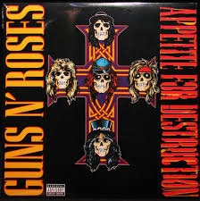 Guns N`Roses Appetite For Destruction LP