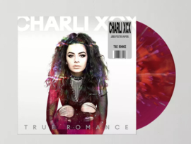 Charli xcx True Romance LP -  Burgundy Pink Splatter Vinyl-