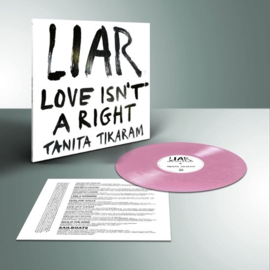 Tanita Tikaram LIAR (Love Isn't A Right) LP - Pink Vinyl-
