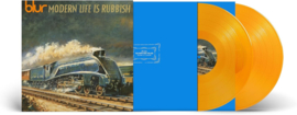 Blur Modern Life Is Rubbish 2LP - Orange Vinyl-