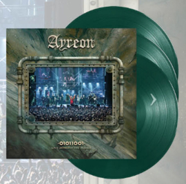 Ayreon  01011001 Live Benath The Waves 2LP - Green Vinyl-