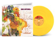 Joni Mitchell Songs To A Seagull LP - Yellow Vinyl-