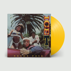 Ice-T Rhyme Pays LP - Yello Vinyl-