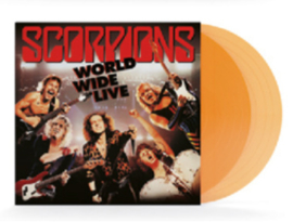 Scorpions World Wide Live 2LP - Orange Vinyl-