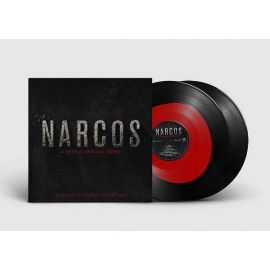 NARCOS -LTD- BLACK & RED COLORED LP