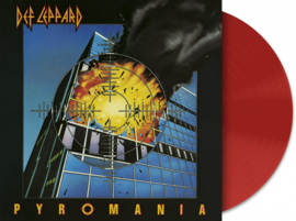 Def Leppard Pyromania LP - Red Vinyl-