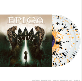 Epica Omega Alive 2LP - Splatter Vinyl-