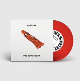 Spinvis Bagagedrager Lente 7’’ - Rood Vinyl-