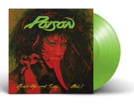 Poison Open Up And Say . . . Ahh! LP -Neon Green Vinyl-