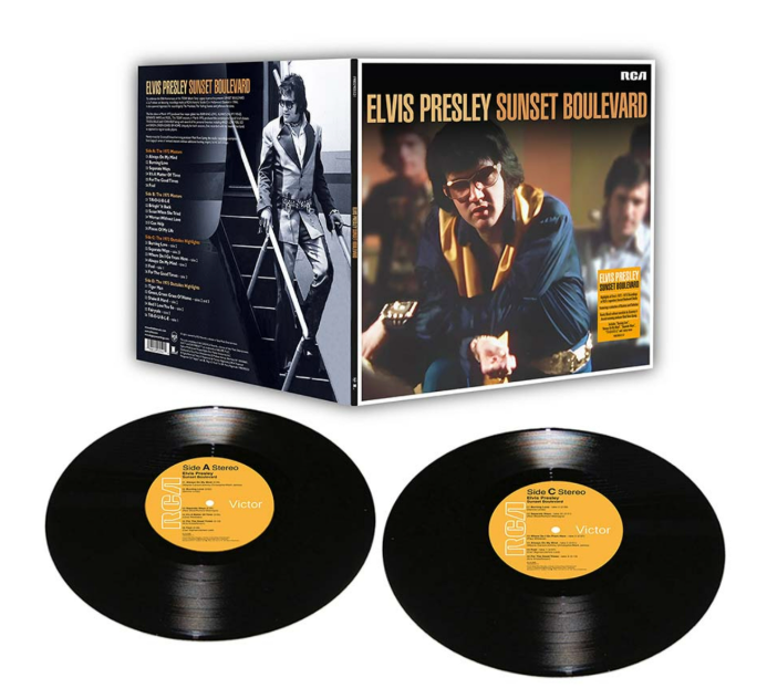 Elvis Presley Sunset Boulevard 2LP