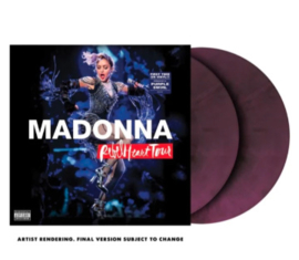Madonna Rebel Heart Tour 2LP - Purple Swirl Vinyl-