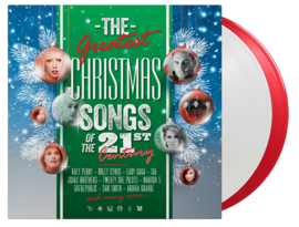 Greatest Christmas Songs 2LP - White & Red Vinyl-