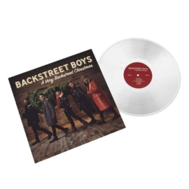 Backstreet Boys A Very Backstreet Christmas LP - White Vinyl-