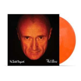 Phil Collins No Jacket Required LP - Orange Vinyl-