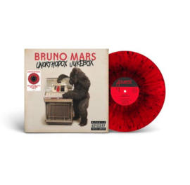 Bruno Mars Unorthodox Jukebox LP - Red Vinyl-