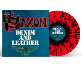 Saxon Denim And Leather LP - Coloured Vinyl-