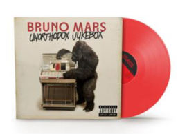 Bruno Mars Unorthodox Jukebox LP - Neon Coral Vinyl-