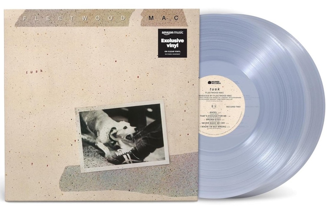 Fleetwood Mac Tusk 2LP - Clear Vinyl-