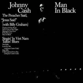 Johnny Cash Man In Black 180g LP (Translucent Blue Vinyl)
