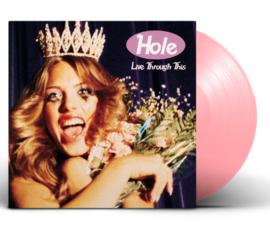 Hole Live Through This LP - Light Rose (Hazy Red) Vinyl -