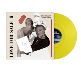 Lady Gaga & Tony Bennett Love For Sale LP - Yellow VInyl-