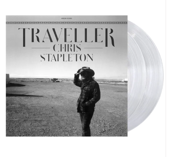 Chris Stapleton Traveller 2LP - Clear Vinyl-